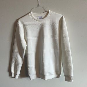 Men’s M Zara CrewNeck Texture Sweatshirt